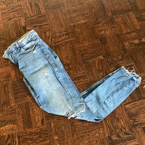 Zara ripped jeans
